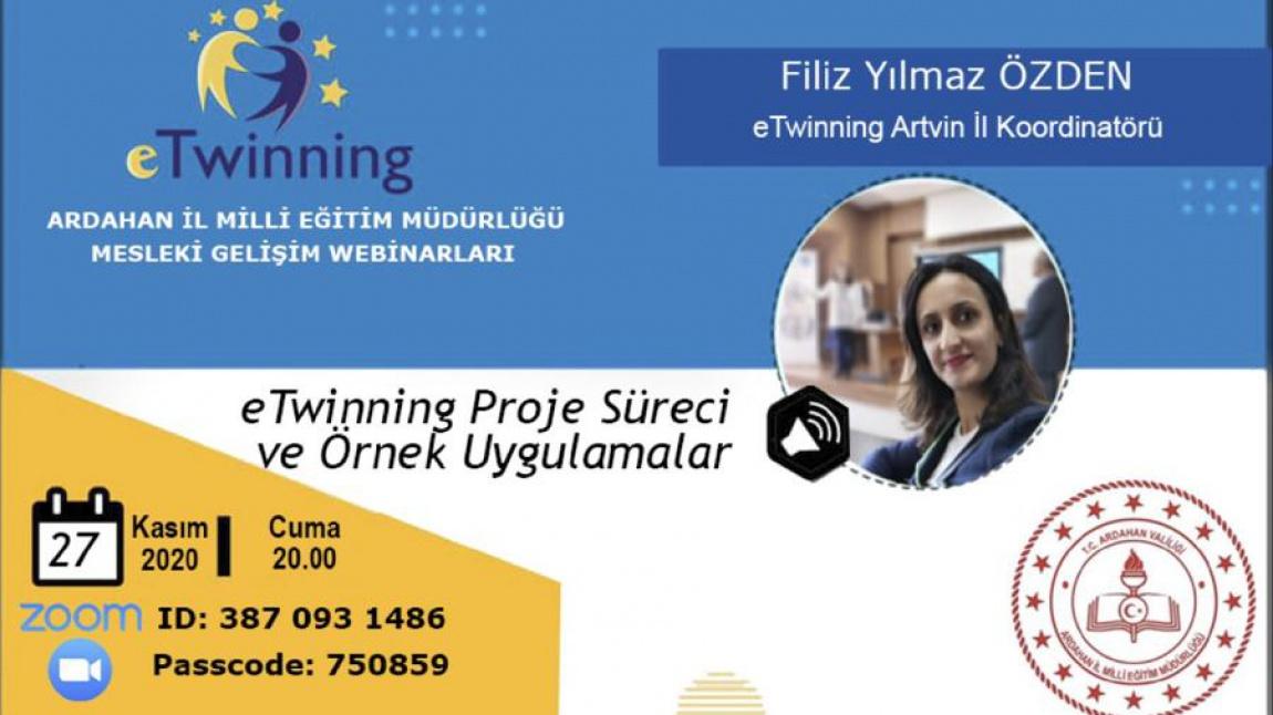 Kurum Müdürümüz ve Öğretmenlerimiz e-Twinnig Proje Süreci ve Örnek Uygulamalar Toplantısına Katıldı